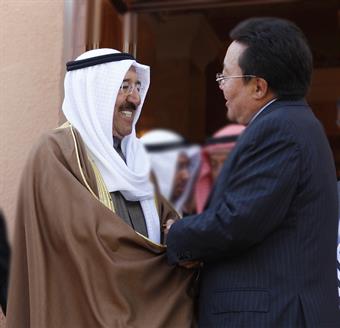 أمير الكويت في منغوليا 